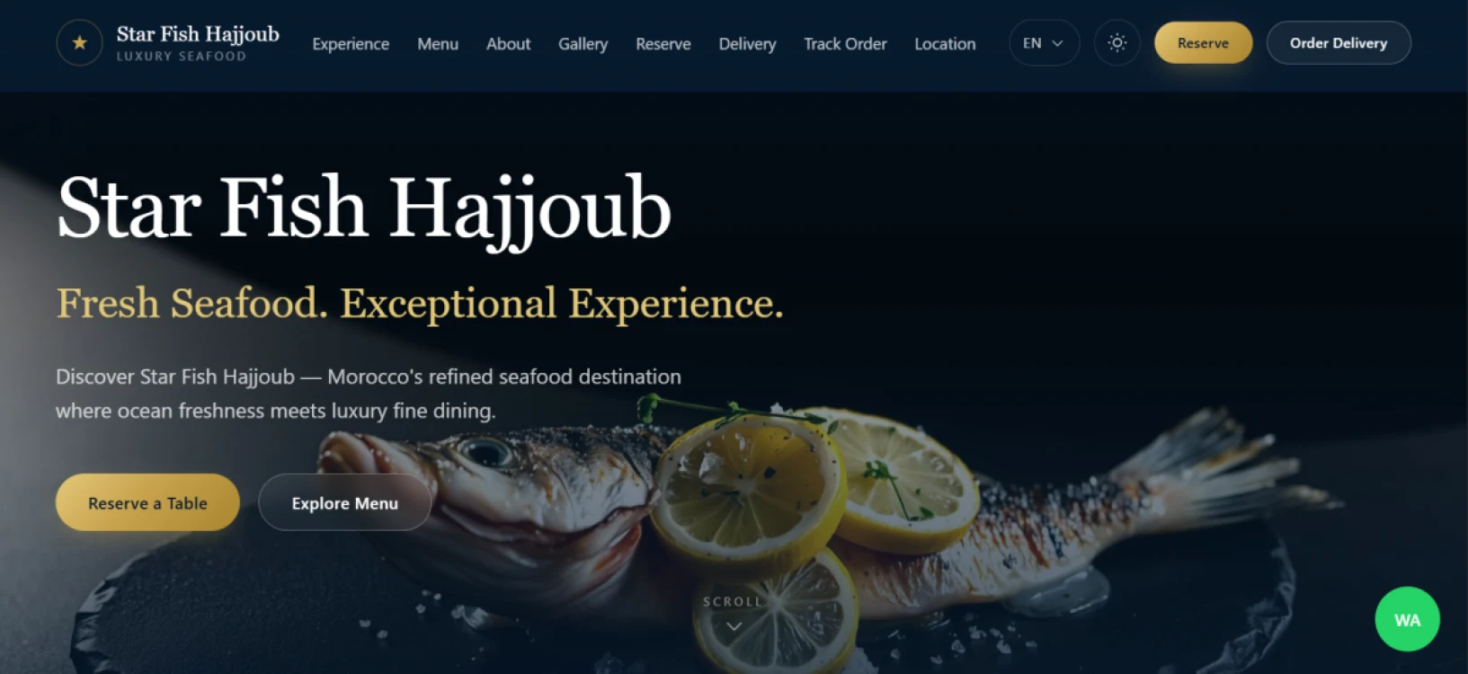 Star Fish: Digital Restaurant Operating System
